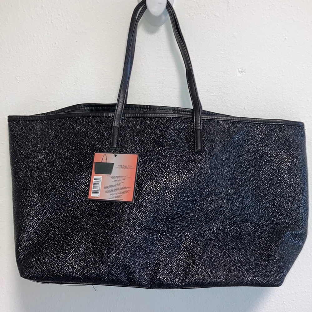Rihanna Black Tote Bag